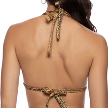 SAFARI SUNSETS - Triangle Halter Top