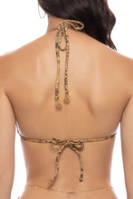 SAFARI SUNSETS - Ring Seamless Triangle Top & Ring Brazilian Bottom • Multicolor