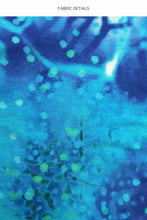 AQUA DREAMS - Plunge Long Dress • Multicolor