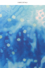 AQUA DREAMS - Long Sleeve Mini Dress • Multicolor