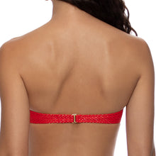 SUNKISS GLOW - Underwire Push Up Bandeau Top