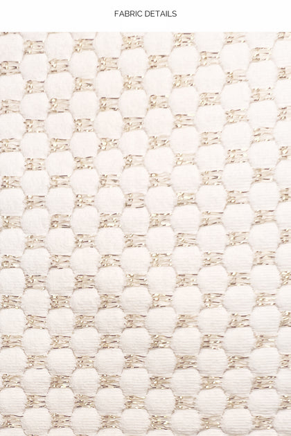 SUNKISS GLOW - Square Neck Laced Up One Piece • White