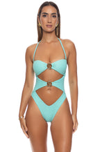 SUNKISS GLOW - Cut Out One Piece • Aqua