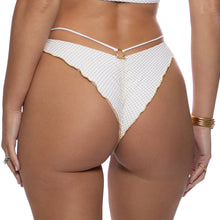 SUNKISS GLOW - Strappy Loop Brazilian Scrunch Bottom