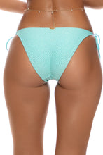SUNKISS GLOW - Ring Seamless Triangle Top & Ring Seamless Full Tie Side Bottom • Aqua