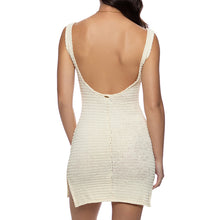 WHITE SANDS - Bodycon Tank Mini Dress