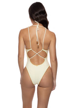 WHITE SANDS - Luxe Stitch V-neck One Piece Bodysuit • Ivory