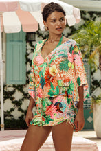 OPULENT EDEN - Cabana V Neck Dress • Multicolor