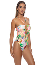 OPULENT EDEN - Halter Ring One Piece • Multicolor