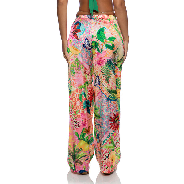 OPULENT EDEN - Elastic Waistband Pant