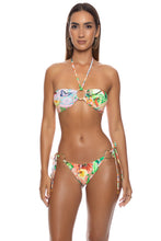 OPULENT EDEN - Ring Drawstring Bandeau Top & Ring Seamless Full Tie Side Bottom • Multicolor