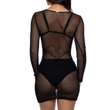 MY NET OR YOURS - Long Sleeve Mini Dress