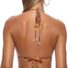 TROPICAL MAJESTY - Chain Triangle Top