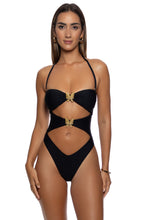 GILDED BUTTERFLY - Cut Out One Piece • Black