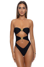 GILDED BUTTERFLY - Cut Out One Piece • Black