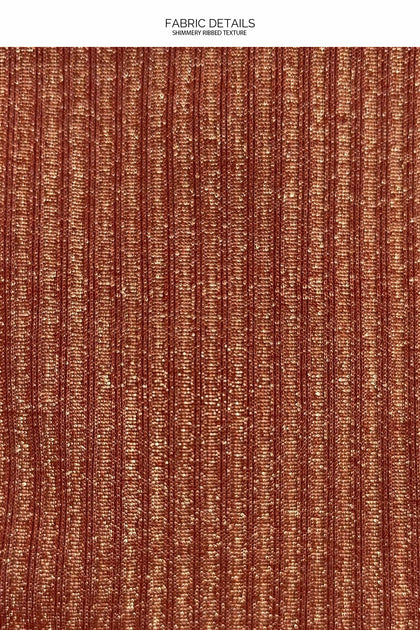 TOASTED GLOW - Ring Strap Triangle Top & Ring Brazilian Bottom • Brown | Gold