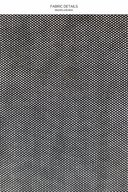 SHEER INTENTIONS - Crop Top & Scrunch Up Mini Skirt • Black