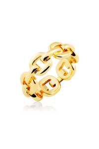 JEWELRY - Kaye Link Ring • Gold