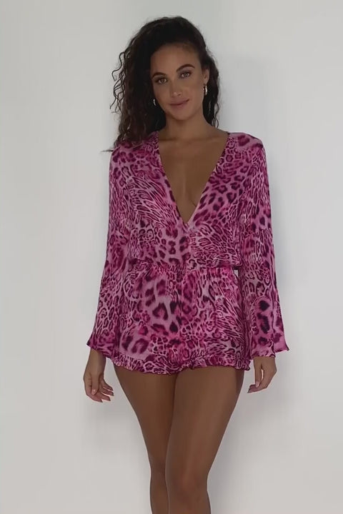 WILD THING - Bell Sleeve Romper
