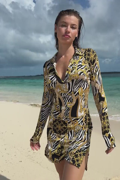 GODDESS VIBES - Blouse Dress