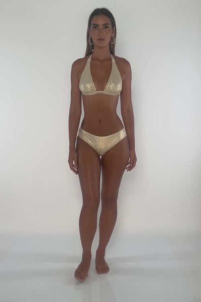 LIQUID VOLTAGE - Triangle Halter Top