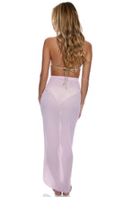 LULI FAMA - Georgette Long Pareo • Baby Pink