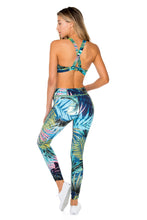 MOJITO - Crossback Sports Bra Top & Skinny Leggings • Multicolor