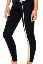 BARACOA - Gold Mesh Racerback Tank Top & Gold Cut Out Legging • Black Gold