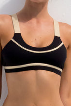 WARRIOR SPIRIT - Crossback Sports Bra & Yoga Pants • Black Gold