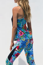 INKED BABE - Mesh Side Racer Back & Inked Babe Short Pants • Multicolor