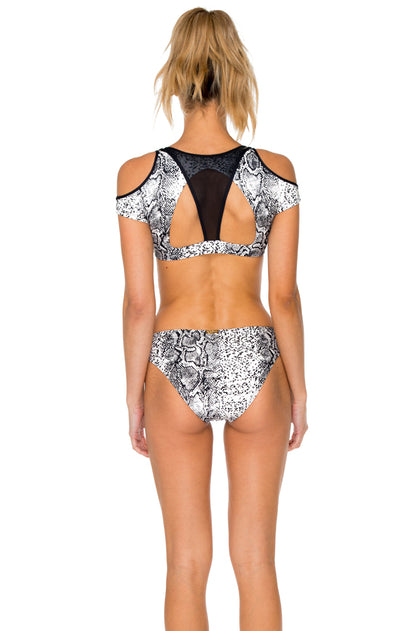 BOMBO - Shortsleeve Body Suit • Multicolor