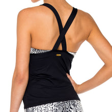 BOMBO - Mesh Inner Top V Cross Back Tanktop