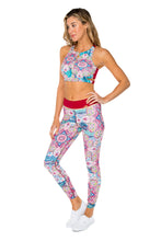 AZUCAR - Racer Back Sports Bra & Skinny Leggings • Multicolor