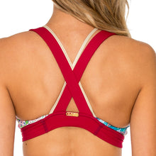 AZUCAR - Gold Crossback Sports Bra
