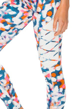 VIA BLANCA - Crossback Sports Bra & Laced Panel Skinny Legging • Multicolor