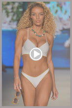 LULI CHIC - Underwire Top & High Leg Brazilian Bottom • White Runway