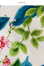 FLORAL BABY - Laced Up Back High Leg One Piece • Multicolor