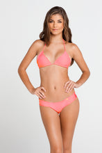 COSITA BUENA - Wavy Triangle Top & Wavy Brazilian Ruched Back Bottom • Hot Mess