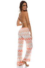 SKY WAVES - Wavy Triangle Top & Beach Pant • Multicolor