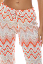 SKY WAVES - Wavy Triangle Top & Beach Pant • Multicolor