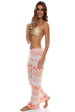 SKY WAVES - Wavy Triangle Top & Beach Pant • Multicolor