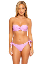 COSITA BUENA - Underwire Push Up Bandeau Top & Cayo Coco  Bottom • Lavanda