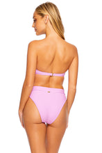 COSITA BUENA - Underwire Push Up Bandeau Top & High Leg Banded Waist Bottom • Lavanda