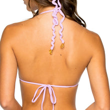 COSITA BUENA - Zig Zag Knotted Cut Out Triangle Top-VCC