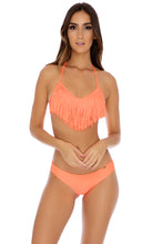 COSITA BUENA - Fringe Scoop Halter Top & Sassy Cheeks Bottom • Hot Mess