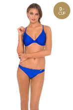 COSITA BUENA - Underwire Adjustable Top & Drawstring Back Scrunch Bottom • Electric Blue