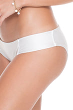 COSITA BUENA - Halter Top & Side Tab Seamless Full Bottom • White