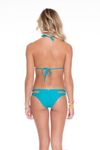 COSITA BUENA - Halter Top & Reversible Zig Zag Open Side Moderate Bottom • Exuma