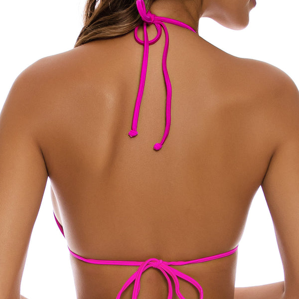 COSITA BUENA - Molded Push Up Bandeau Halter Top-LG