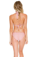 COSITA BUENA - Halter Triangle Top & Full Ruched Back Bottom • Rosa